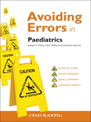 cover image of Avoiding Errors in Paediatrics